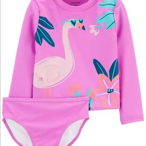 Carter’s infant swimsuit with rash guard 3 months